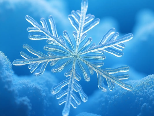 Cristallo di Neve Macro Diamond Painting