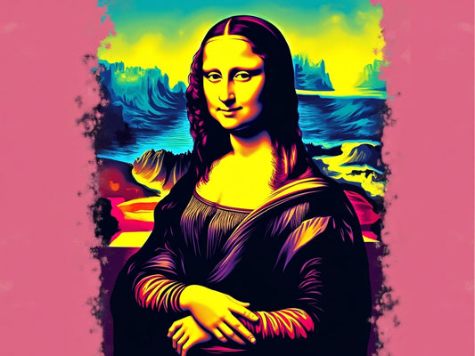 Mona Lisa Pop Art Diamond Painting