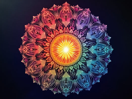 Mandala Arcobaleno Diamond Painting