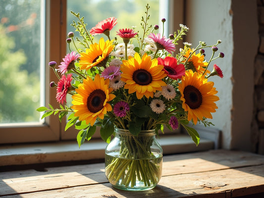 Diamond Painting Bouquet di Fiori di Campo