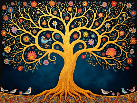 Diamond Painting Albero della Vita - Stile Klimt