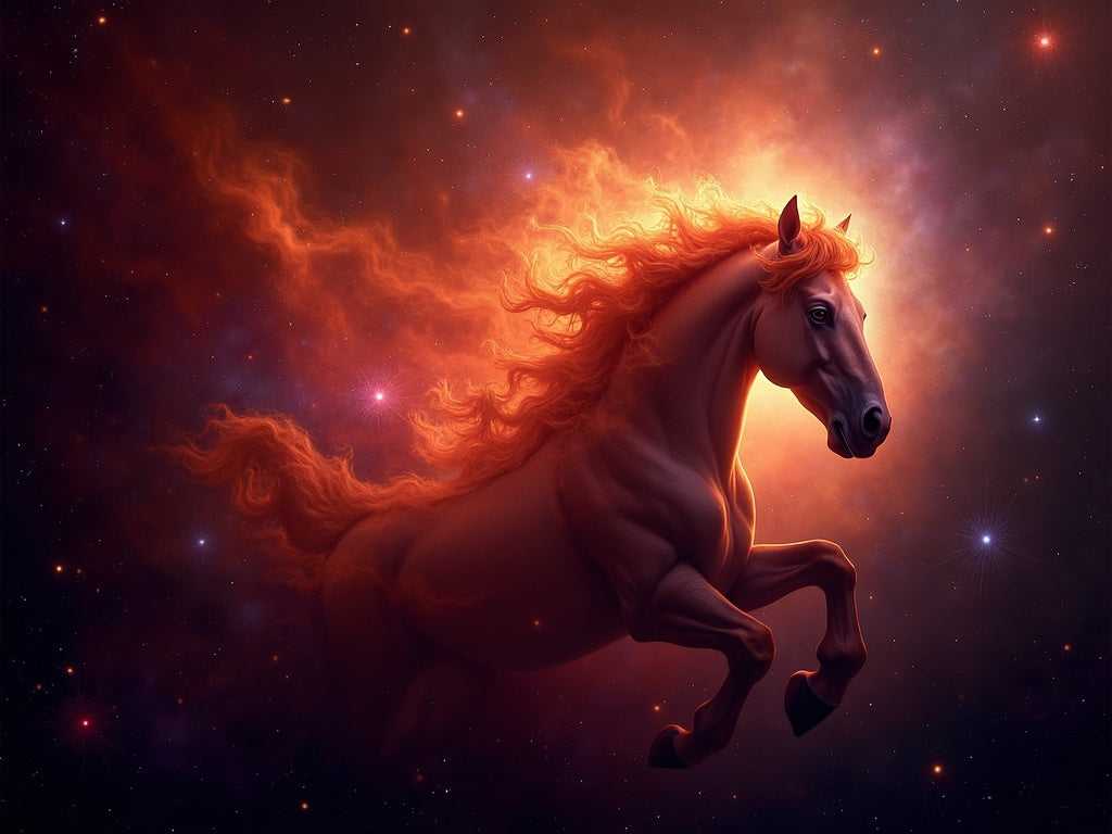 Diamond Painting Nebulosa Testa di Cavallo