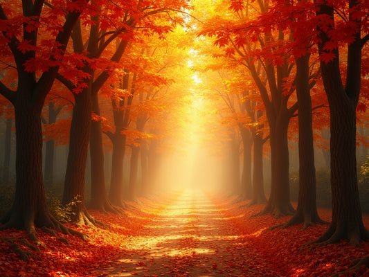 Diamond Painting Sentiero d'Autunno